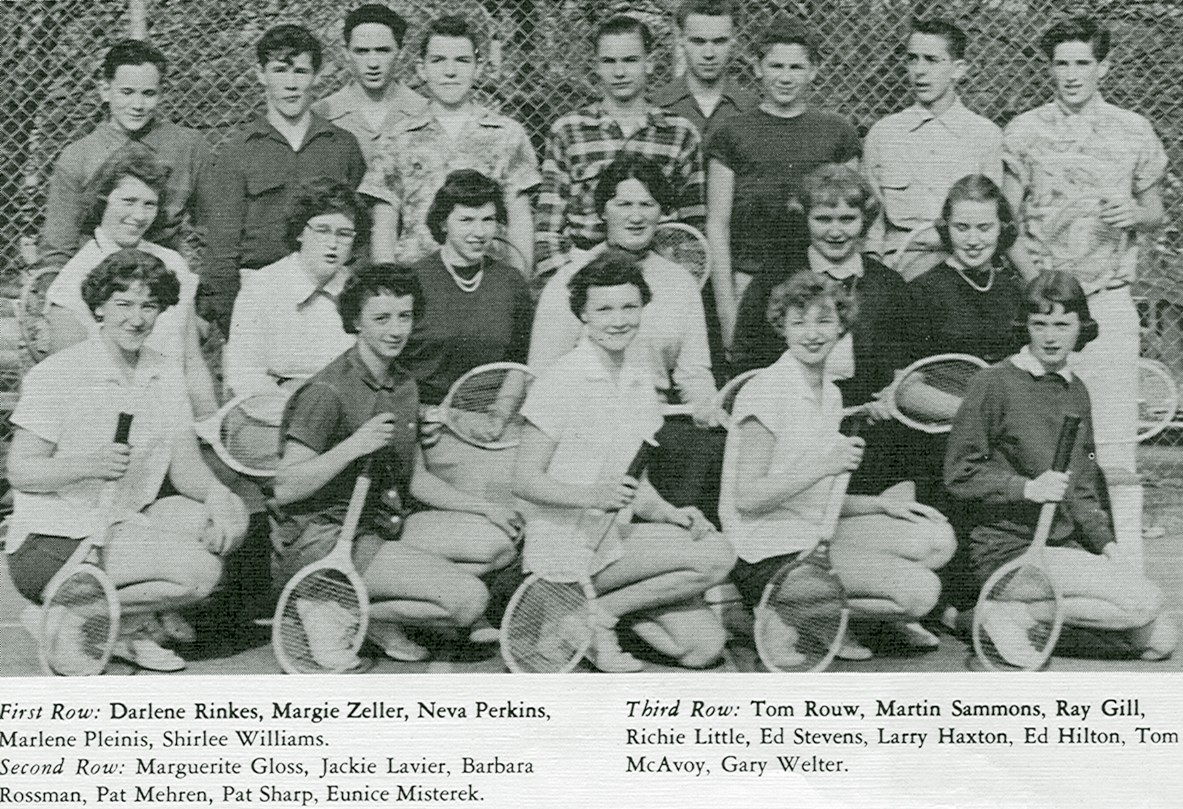 1953 tennis team 