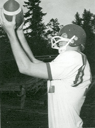 1966 varsity football player Clark Hoss 