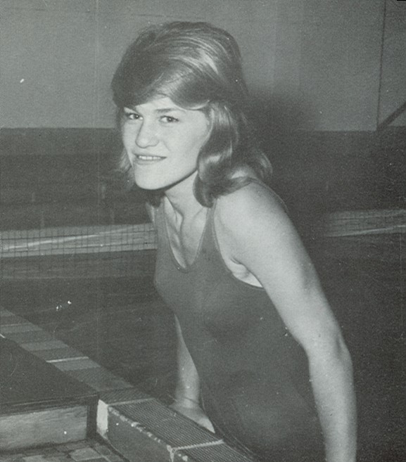 1966 swim team Maureen Mclellan 