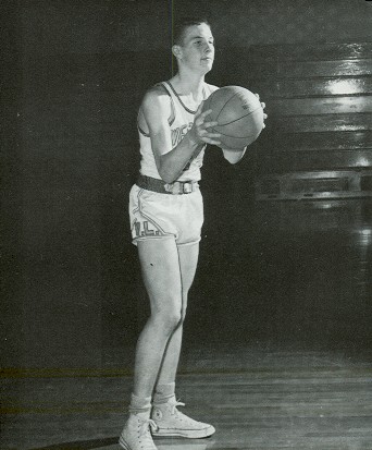 1966 varsity basketball player Steve Lansing 
