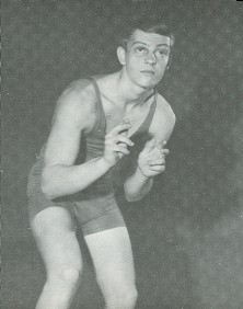 1966 varsity wrestler Bob Low 