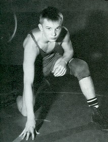 1966 varsity wrestler Dennis Bassham 