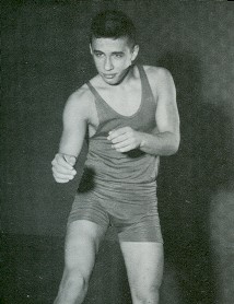 1966 varsity wrestler Garry Miller 