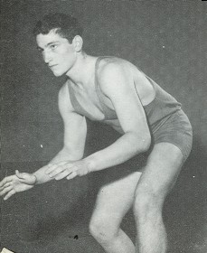 1966 varsity wrestler Randy Peck 