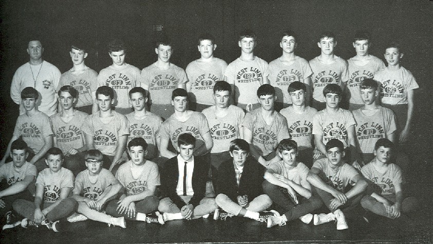 1966 freshman wrestling team 
