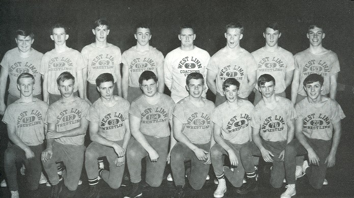 1966 J.V. wrestling team 