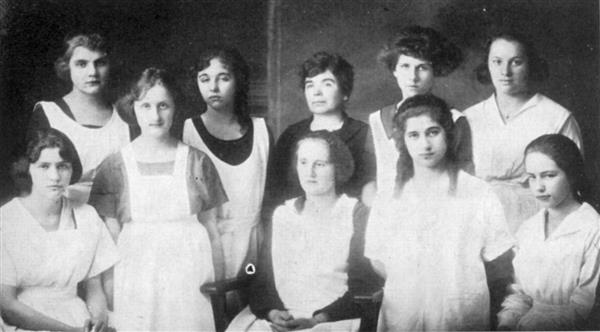 1922 First Year Cooking Class 