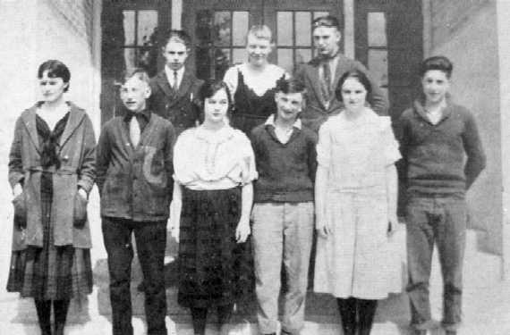 1922 Junior Play Cast 
