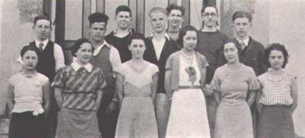WLHS 1933 Junior Play Cast 
