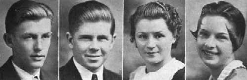 1934 Student Body Officers 