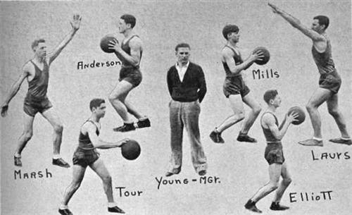 1934 Boys Basketball team 