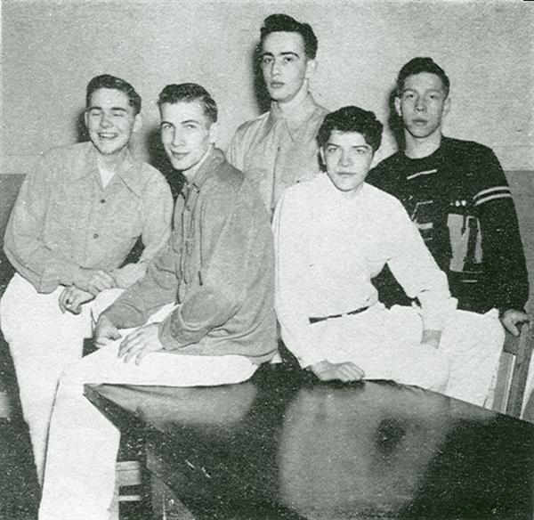 1950 boys club officers 