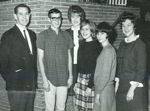 1966 International Relations Club Officers 
