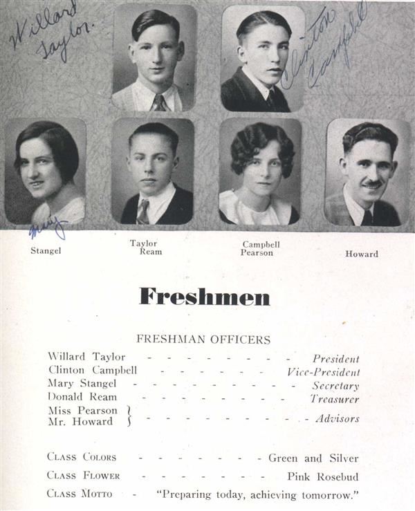 1930 Freshmen Council 