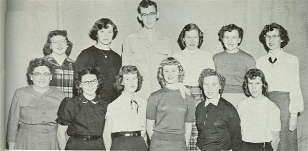 1954 library group 