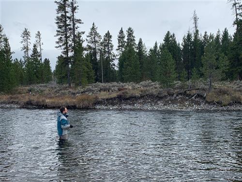 Probably not catching fish in my favorite place in the country, West Yellowstone 