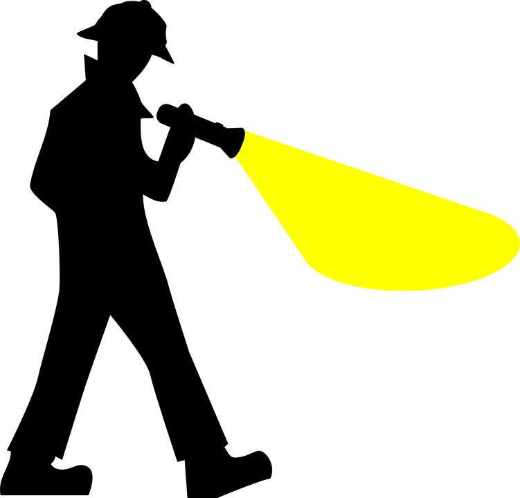 Image of Detective Searching