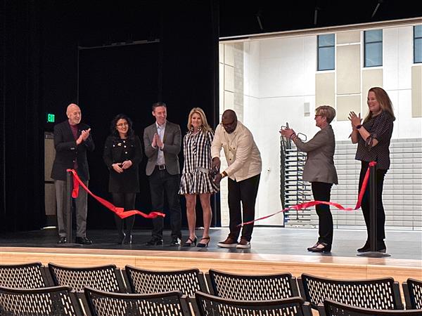 Ribbon cutting