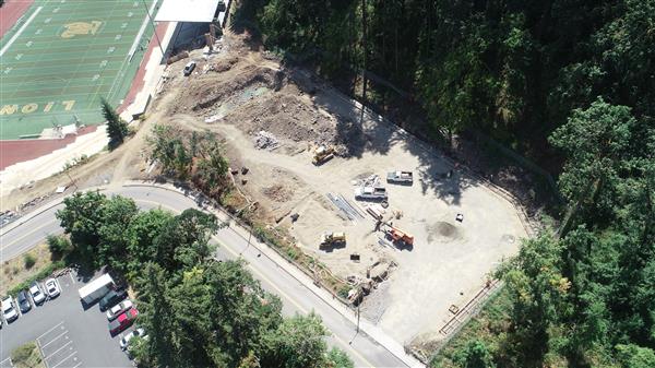 WLHS new parking lot