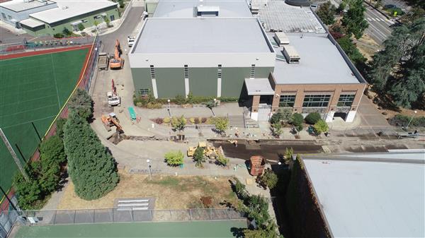WLHS behind building work