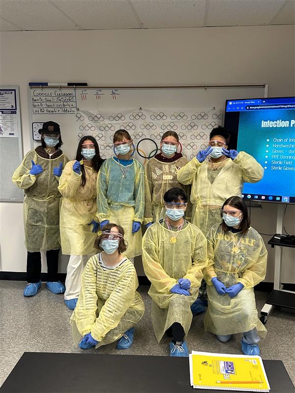Health Occupations students