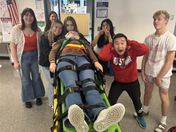 Students practice First Aid Skills