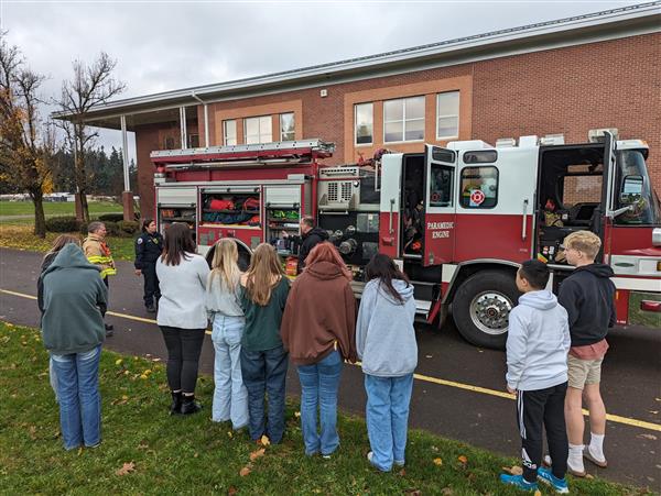 TVFR comes to visit